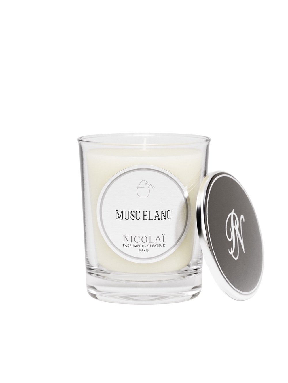 NICOLAÏ MUSC BLANC SCENTED CANDLE Super-Luxurious! F/S 6.7 Oz. NEW IN BOX!